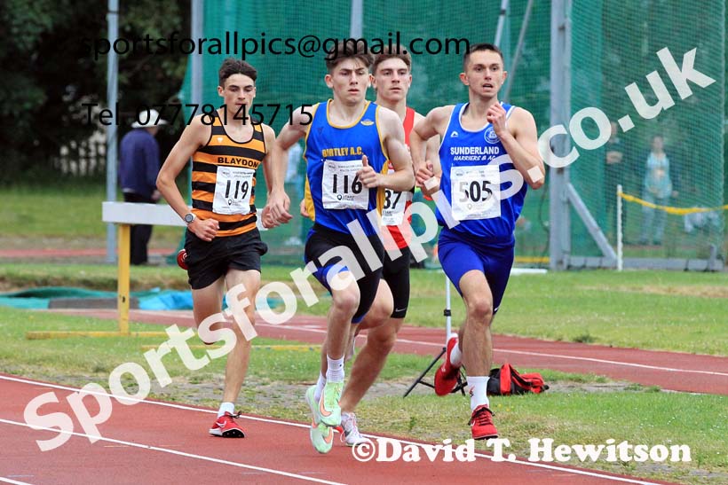 800 metres, 2022 NEGP Monkton No 4, June 29th. Photo: David T. Hewitson/Sports for All Pics